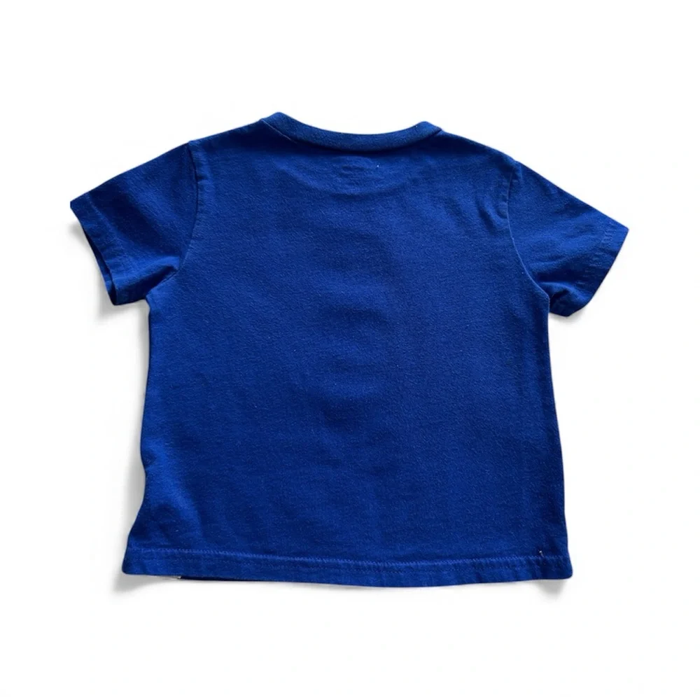 Ralph Lauren Kids Royal Blue Polo Bear Tee